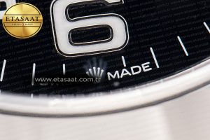 Air-King 126900 Clean 1:1 Best Edition 904L Steel Black Dial on SS Bracelet VR3230 - Görsel 11