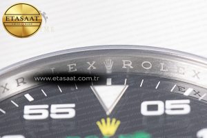 Air-King 126900 Clean 1:1 Best Edition 904L Steel Black Dial on SS Bracelet VR3230 - Görsel 7