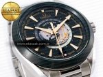 Aqua Terra GMT Worldtimer 150M 43mm 24 VSF 1:1 Best Edition Green Dial on SS Bracelet A8938 Super Clone - Görsel 5