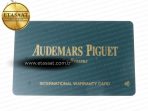 AUDEMARS PIGUET NEW GREEN WOODEN WATCH BOX AND PAPERS IMPORTANT NOTE - Görsel 17