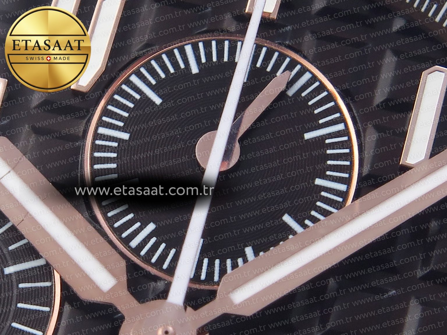 Audemars Piguet Royal Oak RG/RG Black/Blk APF A3126 - Görsel 11