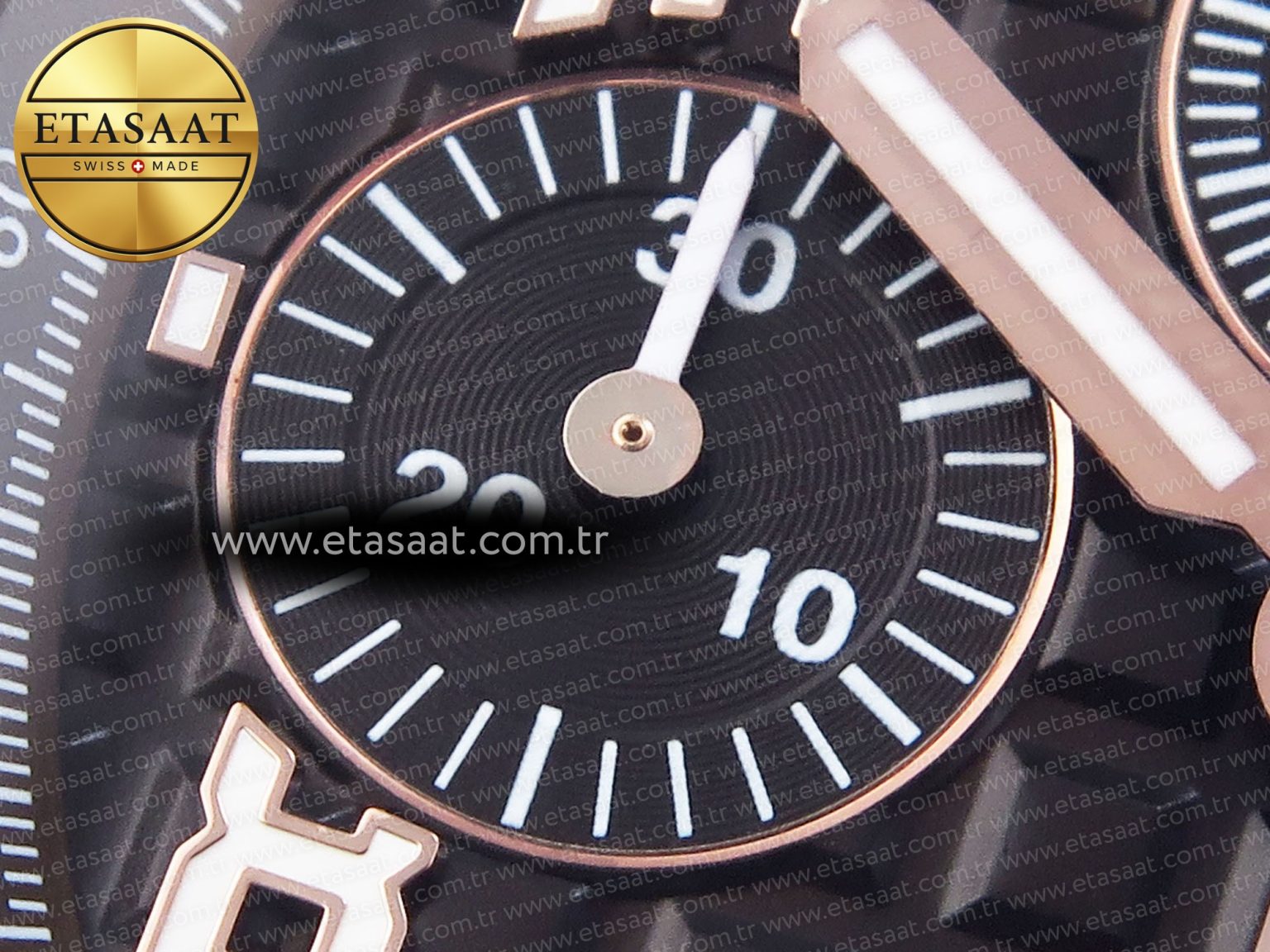 Audemars Piguet Royal Oak RG/RG Black/Blk APF A3126 - Görsel 12