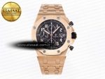Audemars Piguet Royal Oak RG/RG Black/Blk APF A3126 - Görsel 3