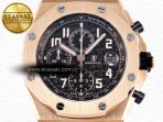 Audemars Piguet Royal Oak RG/RG Black/Blk APF A3126 - Görsel 4
