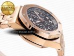 Audemars Piguet Royal Oak RG/RG Black/Blk APF A3126 - Görsel 9