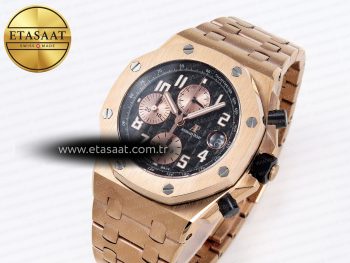 Audemars Piguet – Royal Oak Offshore 42mm RG/RG Black/Gold APF A3126