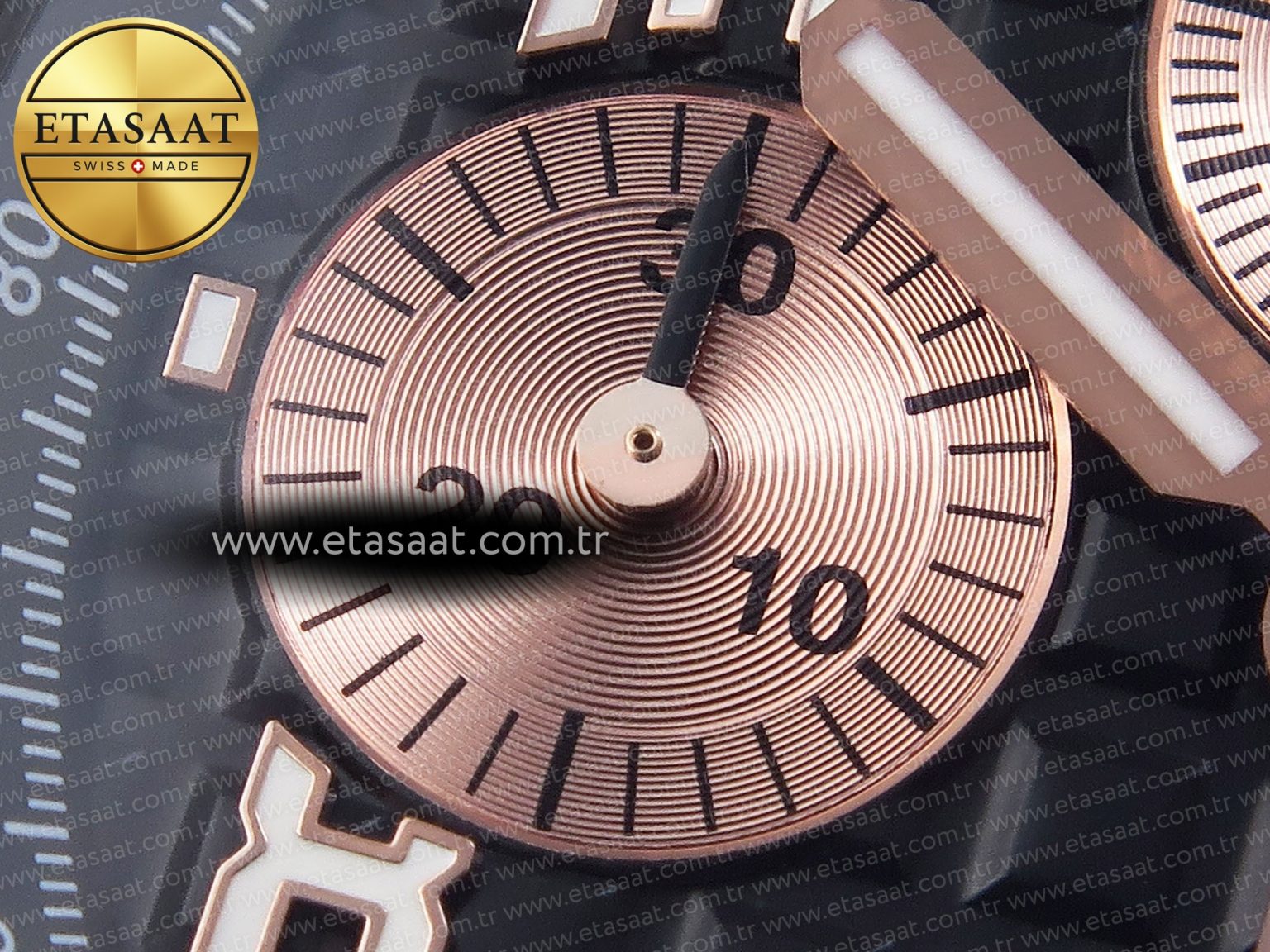 Audemars Piguet Royal Oak RG/RG Black/Gold APF A3126 - Görsel 13