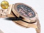 Audemars Piguet Royal Oak RG/RG Black/Gold APF A3126 - Görsel 9