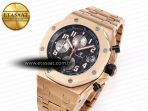 Audemars Piguet Royal Oak  RG/RG Black/Num APF A3126