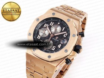 Audemars Piguet Royal Oak  RG/RG Black/Num APF A3126