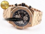 Audemars Piguet Royal Oak  RG/RG Black/Num APF A3126 - Görsel 7