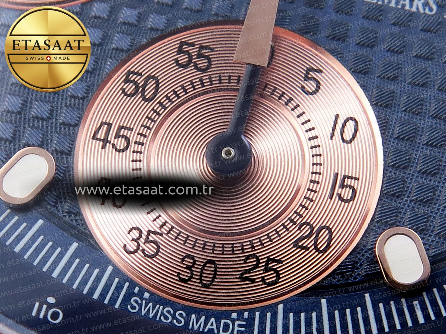 Audemars Piguet Royal Oak RG/RG Blue/Gold APF A7750 - Görsel 13