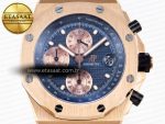 Audemars Piguet Royal Oak RG/RG Blue/Gold APF A7750 - Görsel 4