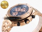 Audemars Piguet Royal Oak RG/RG Blue/Gold APF A7750 - Görsel 8