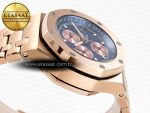 Audemars Piguet Royal Oak RG/RG Blue/Gold APF A7750 - Görsel 9