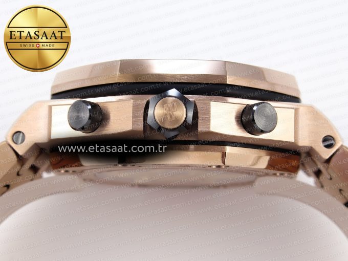 Audemars Piguet – Royal Oak Offshore 42mm RG/RG Gold/Num APF A3126 - Görsel 15