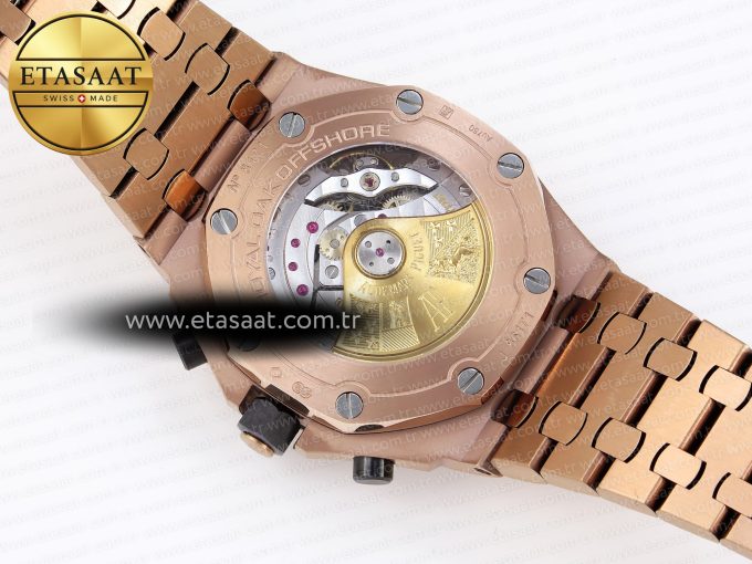 Audemars Piguet – Royal Oak Offshore 42mm RG/RG Gold/Num APF A3126 - Görsel 18