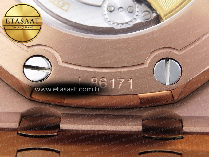 Audemars Piguet – Royal Oak Offshore 42mm RG/RG Gold/Num APF A3126 - Görsel 26