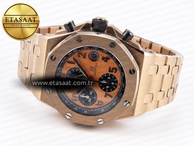 Audemars Piguet – Royal Oak Offshore 42mm RG/RG Gold/Num APF A3126 - Görsel 7