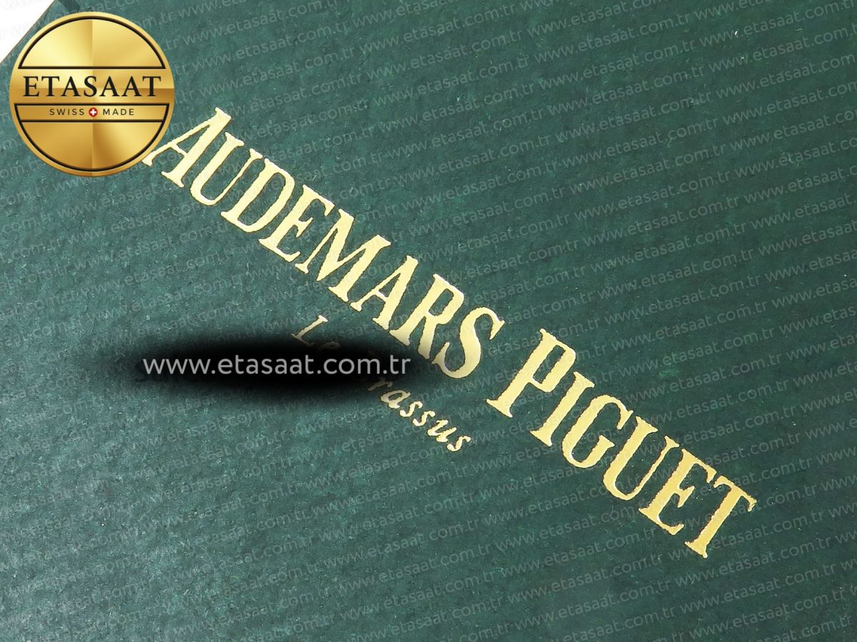 AUDEMARS PIGUET THE LATEST VERSION BOX AND PAPERS - Görsel 18