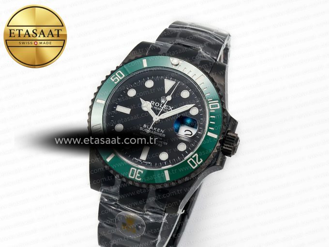 Blaken Sub Green PVD/SS Black V6F V2 VS3135 - Görsel 1