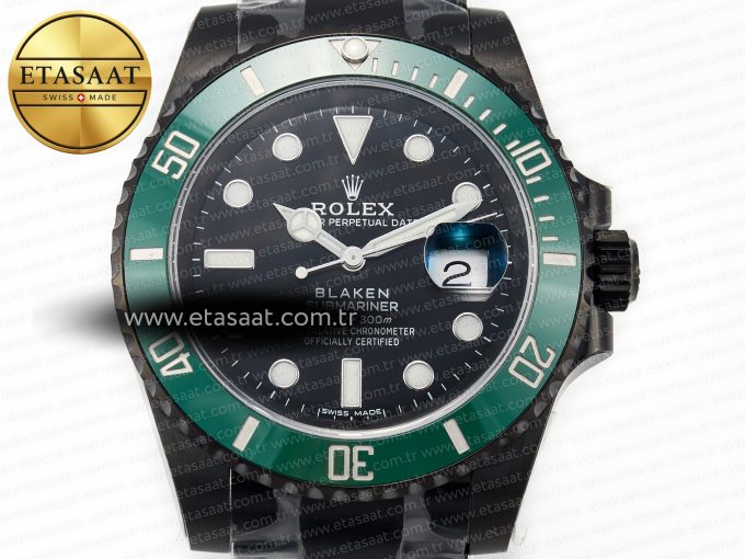 Blaken Sub Green PVD/SS Black V6F V2 VS3135 - Görsel 4