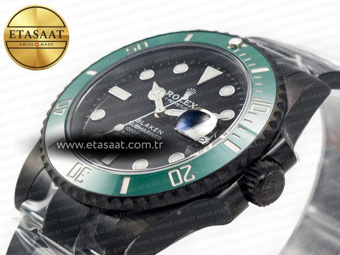 Blaken Sub Green PVD/SS Black V6F V2 VS3135 - Görsel 6