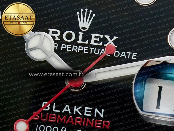 Blaken Submariner Red PVD/SS Black V6F V2 VS3135 - Görsel 10