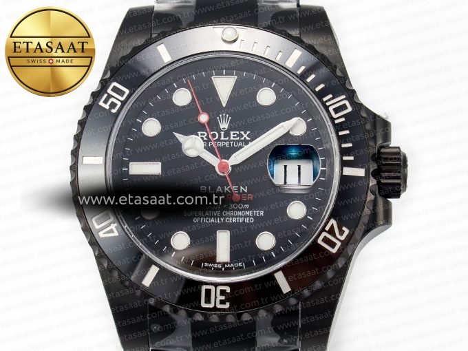Blaken Submariner Red PVD/SS Black V6F V2 VS3135 - Görsel 4