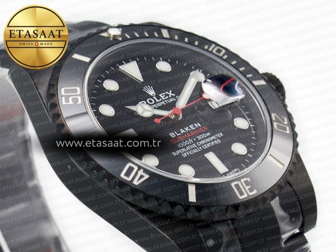 Blaken Submariner Red PVD/SS Black V6F V2 VS3135 - Görsel 6