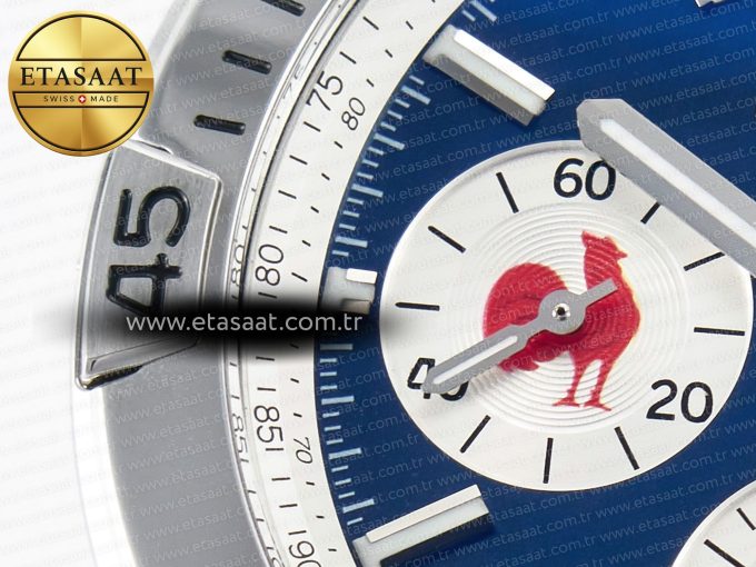 Chronomat B01 France 42mm SS BLSF 1:1 Best Edition Blue Dial on SS Bracelet A7750 - Görsel 10