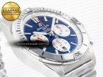 Chronomat B01 France 42mm SS BLSF 1:1 Best Edition Blue Dial on SS Bracelet A7750 - Görsel 7