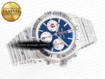 Chronomat B01 France 42mm SS BLSF 1:1 Best Edition Blue Dial on SS Bracelet A7750 - Görsel 8