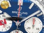 Chronomat B01 France 42mm SS BLSF 1:1 Best Edition Blue Dial on SS Bracelet A7750 - Görsel 9