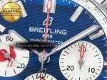 Chronomat B01 France 42mm SS BLSF 1:1 Best Edition Blue Dial on SS Bracelet A7750 - Görsel 9