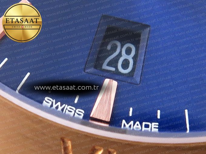 CONSTELLATION 39MM RG ASWF 1:1 BEST EDITION BLUE DIAL ON RG BRACELET A8801 - Görsel 13