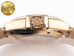CONSTELLATION 39MM RG DIAMONDS BEZEL ASWF 1:1 BEST EDITION WHITE DIAL ON RG BRACELET A8801 - Görsel 8