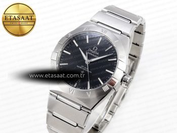 CONSTELLATION 39MM SS ASWF 1:1 BEST EDITION BLACK DIAL ON SS BRACELET A8800