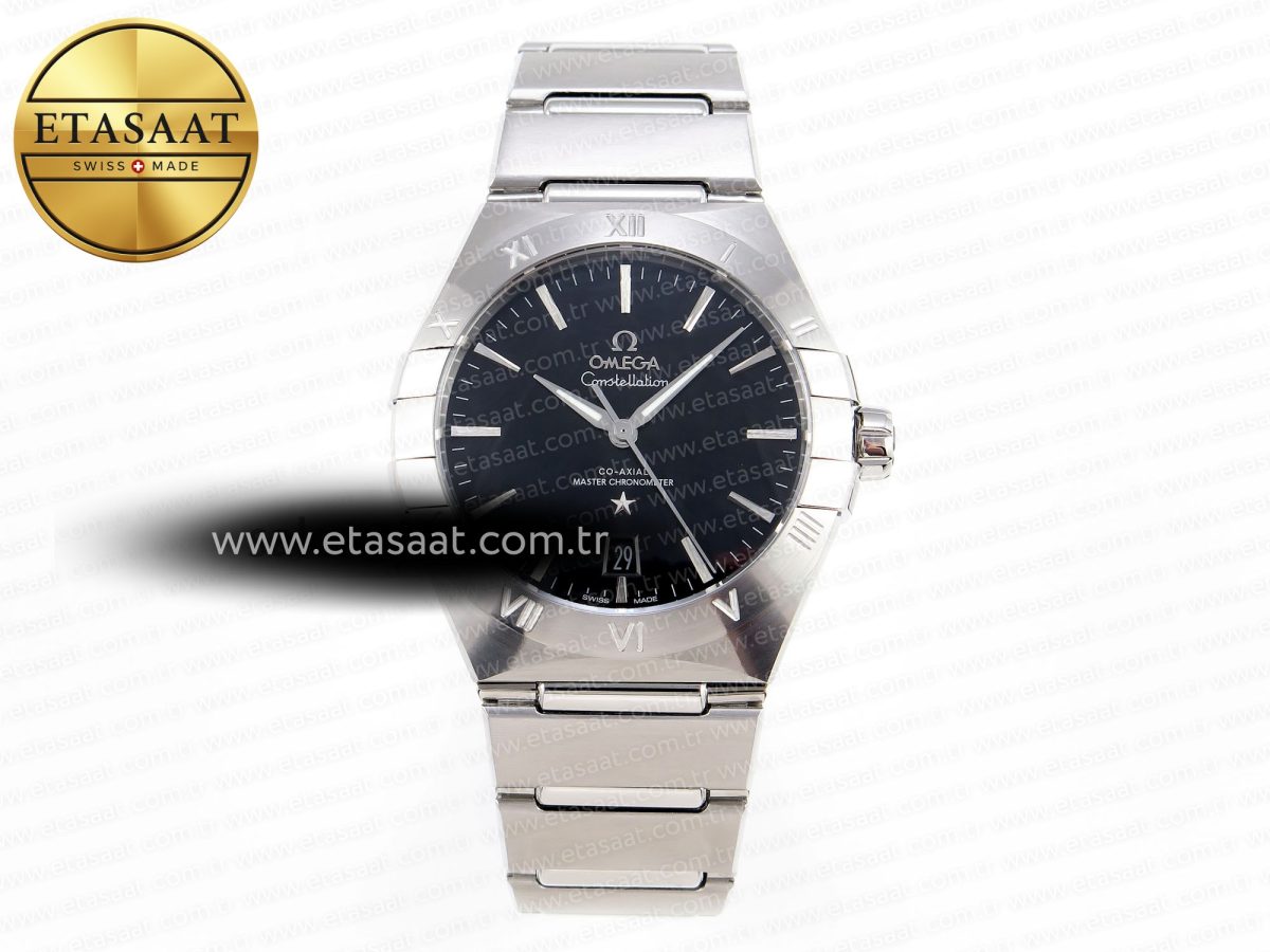 Omega CONSTELLATION 39MM SS BLACK DIAL ON SS BRACELET A8800 - Görsel 3