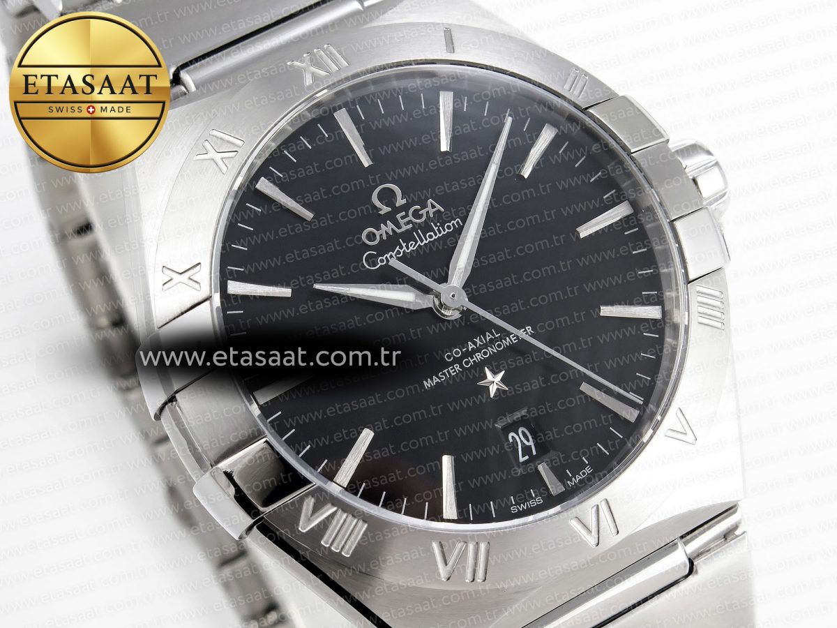 Omega CONSTELLATION 39MM SS BLACK DIAL ON SS BRACELET A8800 - Görsel 5