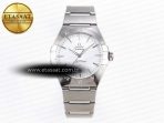 Omega CONSTELLATION 39MM SS SILVER DIAL ON SS BRACELET A8800 - Görsel 3