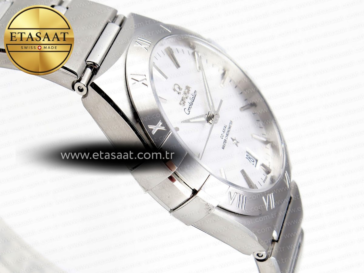 Omega CONSTELLATION 39MM SS SILVER DIAL ON SS BRACELET A8800 - Görsel 8