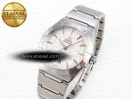 Omega CONSTELLATION 39MM WHITE TEXTURED DIAL ON SS BRACELET A8800 - Görsel 2