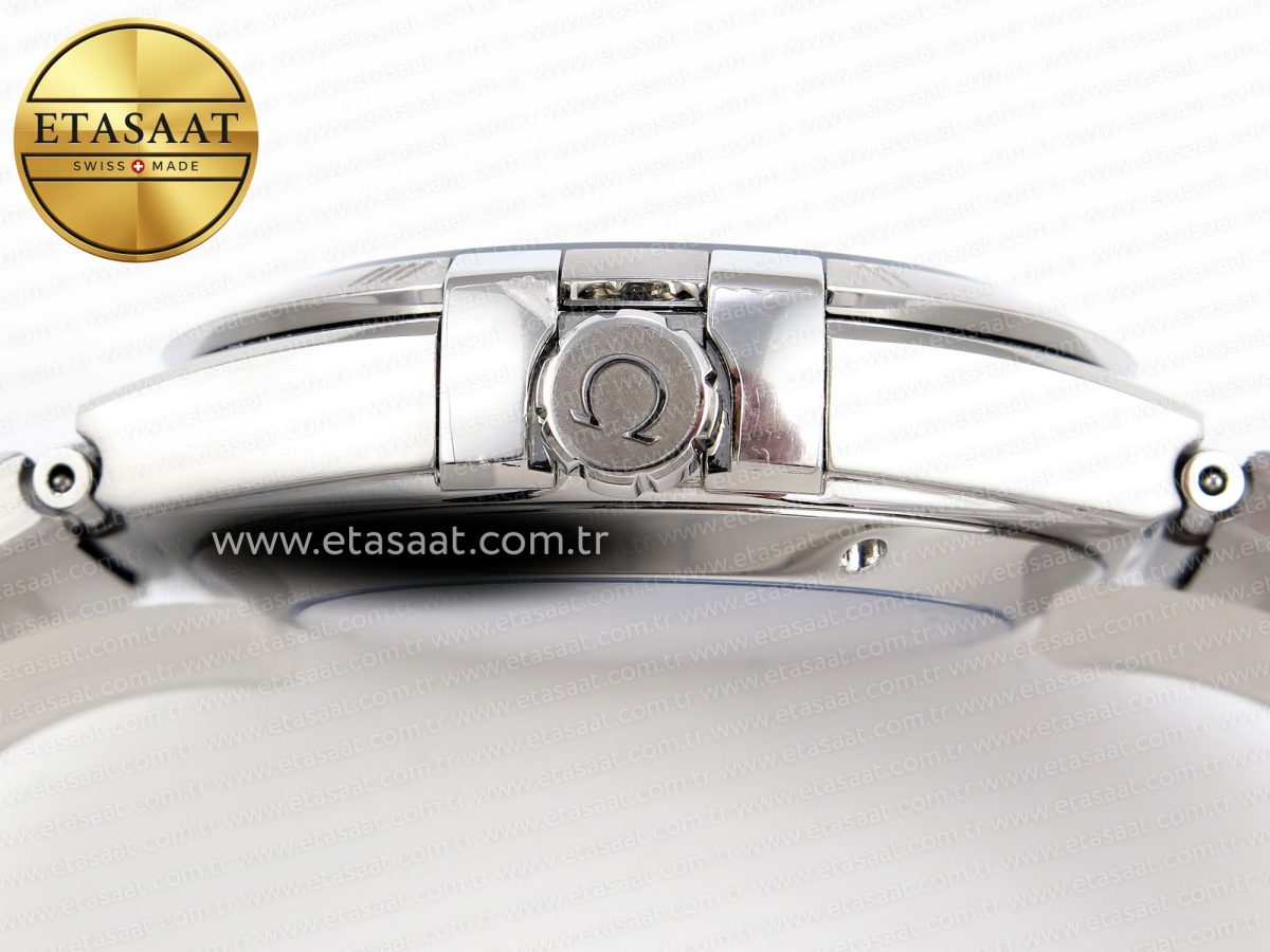 Omega CONSTELLATION 39MM WHITE TEXTURED DIAL ON SS BRACELET A8800 - Görsel 9