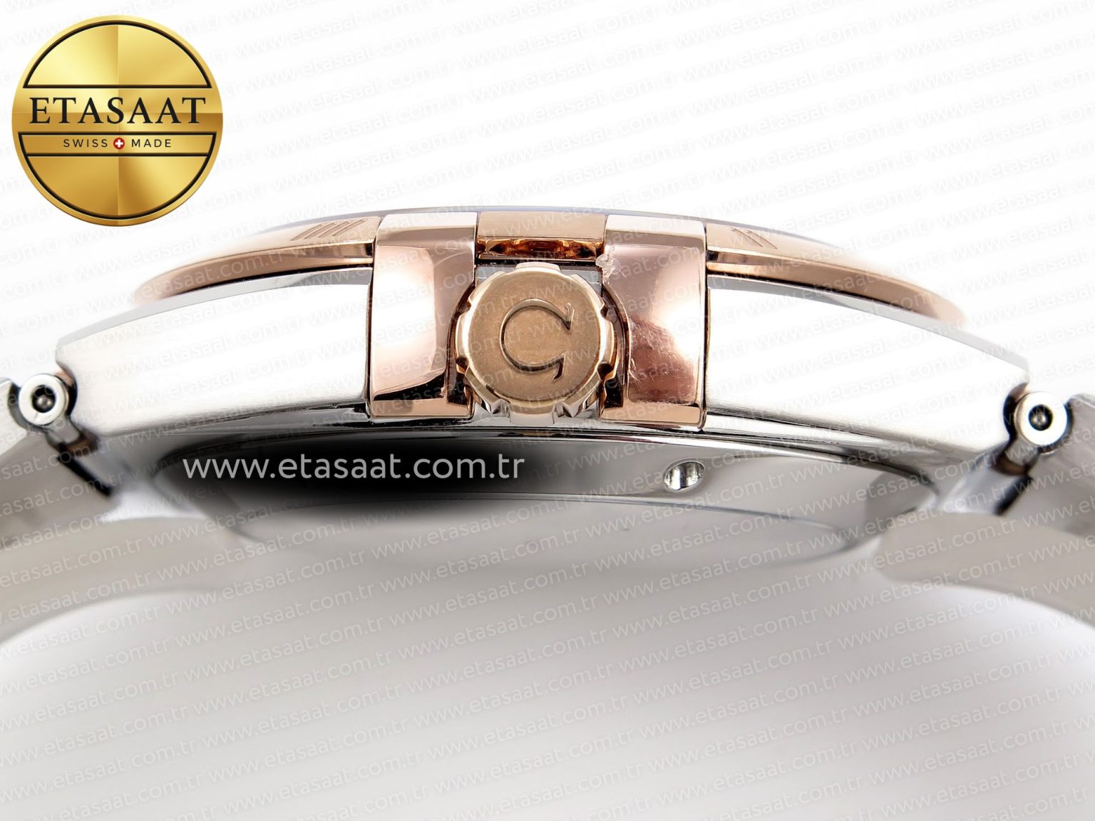 CONSTELLATION 39MM SS/RG ASWF 1:1 BEST EDITION WHITE DIAMONDS DIAL ON SS/RG BRACELET A8800 - Görsel 9