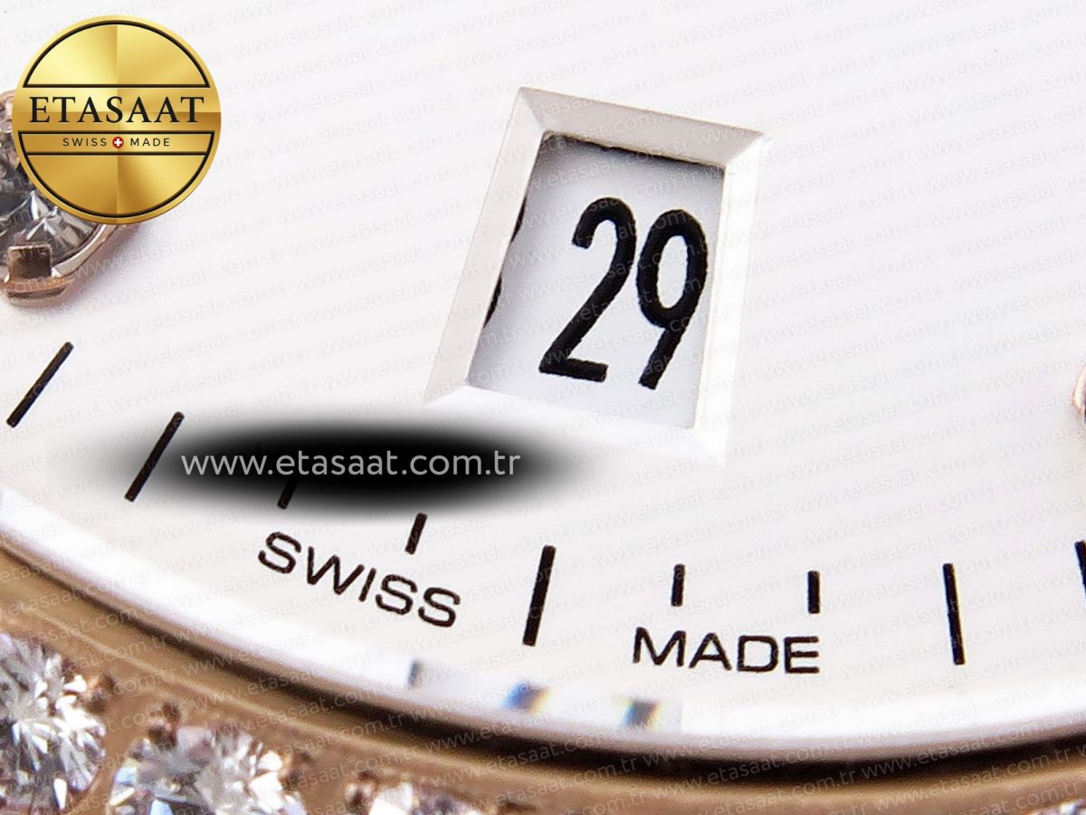 Omega CONSTELLATION 39MM SS/YG WHITE DIAMONDS DIAL ON SS/RG A8800 - Görsel 13