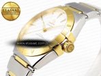 Omega CONSTELLATION 39MM SS/YG WHITE A8800 - Görsel 7