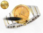 CONSTELLATION 39MM SS/YG ASWF 1:1 BEST EDITION YG DIAL ON SS/YG BRACELET A8800 - Görsel 6