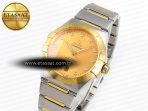 Omega CONSTELLATION 39MM YG DIAMONDS DIAL ON SS/YG A8800 - Görsel 2