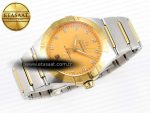 CONSTELLATION 39MM SS/YG ASWF 1:1 BEST EDITION YG DIAMONDS DIAL ON SS/YG BRACELET A8800 - Görsel 6